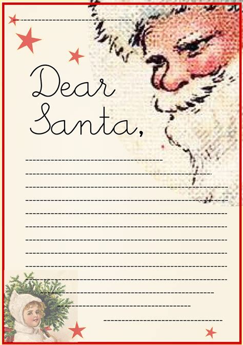 Printable Christmas List For Santa