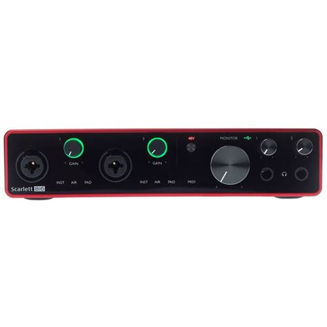 Focusrite Scarlett I Rd Gen Thomann United Kingdom