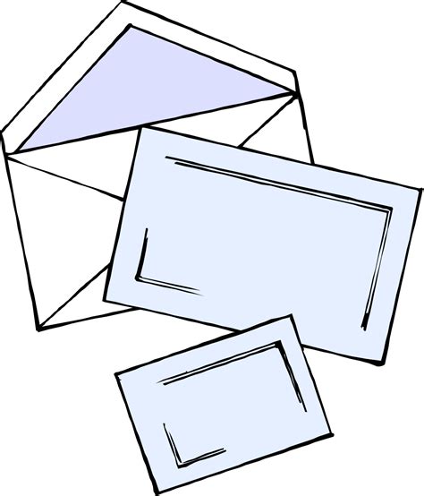 Envelope Clipart Transparent Free PNG