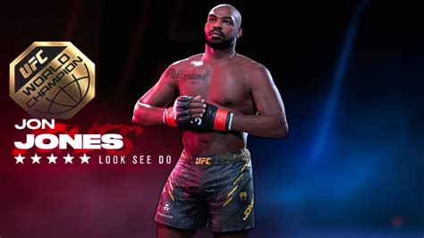 Heavyweight Jon Jones Makes His Official Ufc 5 Debut Youtube