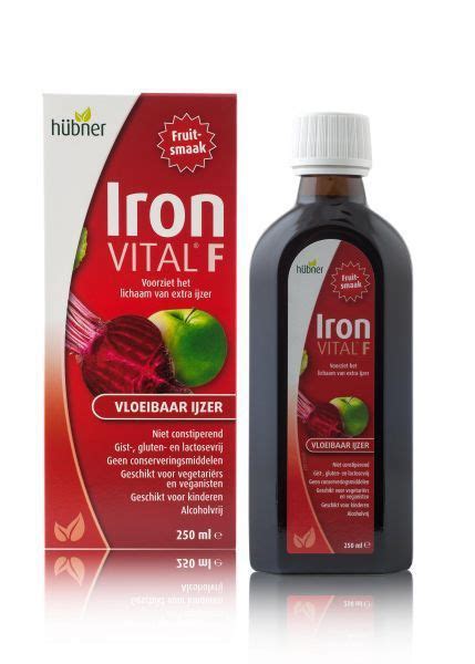 Hubner Iron Vital 250 Ml Voordelig Online Kopen Drogist Nl