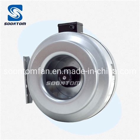 456 220v50hz Circular Axial Exhaust Inline Duct Mixed Flow Fan