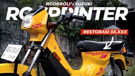 Suzuki Rc Sprinter Kuning Restorasi Habis Jt Setelah Jadi Bikin