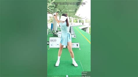 Klpga Golf Swing Slow Motion 90 Lee Lu Na Pro Youtube