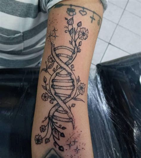 30 Pretty Dna Tattoos You Must Try Xuzinuo Page 25