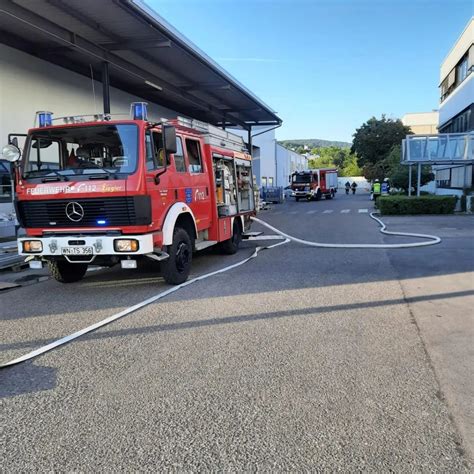 L Sch Und Rettungs Bung Bei Der Firma Bahm Ller Ff Pl Derhausen