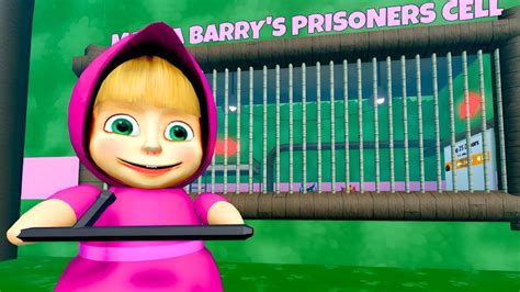 Roblox Masha Barry S Prison Run Youtube