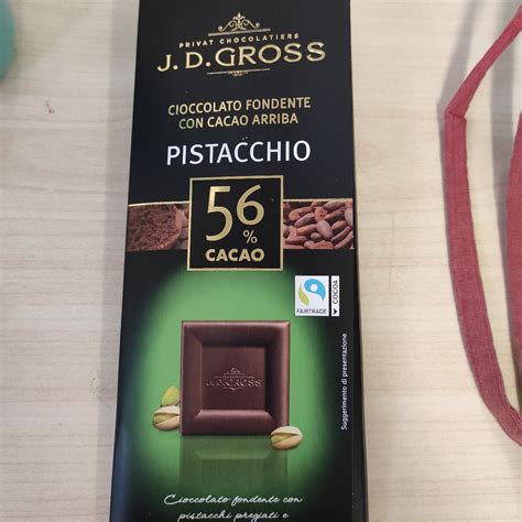 J D Gross Cioccolato Fondente Con Pistacchio Reviews Abillion