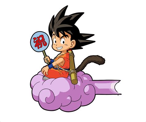 Young Goku Flying Bomex Graphics