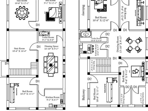 2d Floor Plan Elevation And Section Using A Autocad Upwork