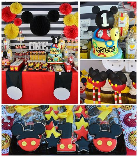 The Best Mickey Mouse First Birthday Party Mickey Mouse First