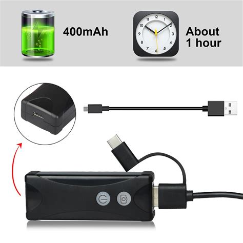 Беспроводной WI-FI эндоскоп Камера Водонепроницаемый контрольная мини ...