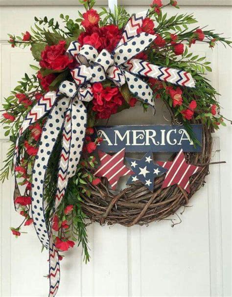 35 Easy DIY Dollar Store Patriotic Wreath Ideas To Make For July 4th