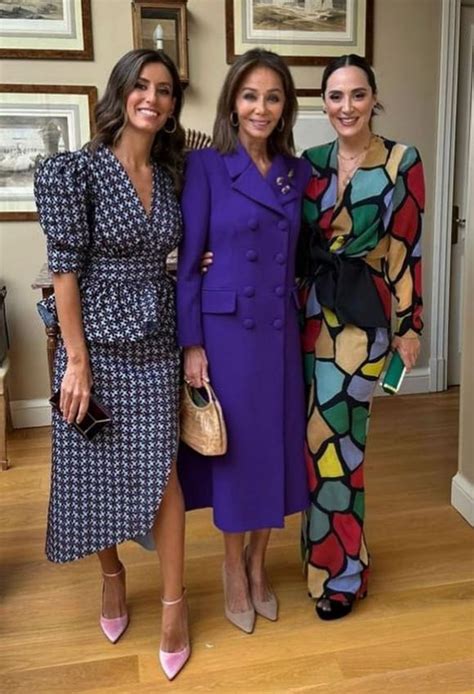 Los Looks De Isabel Preysler Tamara Falc Y Ana Boyer Brillan En La