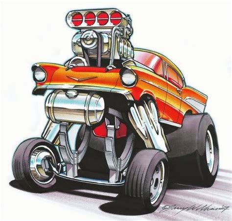 Gasser Cartoons Re July Design Theme Those Fabulous Fifty Sevens Dap Of Ratfink Cartoon