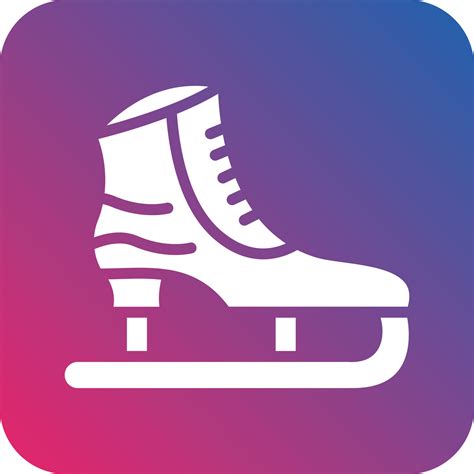 Ice Skate Icon Vector Design 22847886 Vector Art At Vecteezy