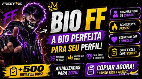 Bio Colorida Ff - Bio FF: Gerador, Códigos, Frases Coloridas para Copiar no Free Fire ...