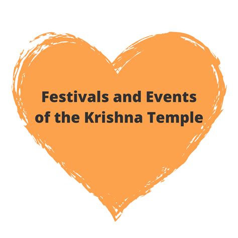 Festivals and Events of the Krishna Temple - Krishna.fi