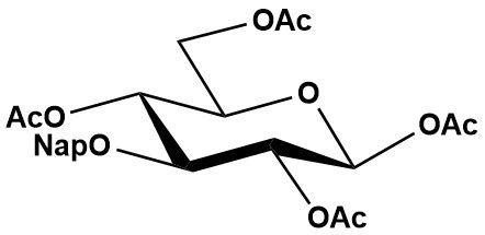 1 2 4 6 Tetra O acetyl 3 O 2 naphthalenylmethyl β D glucopyranose