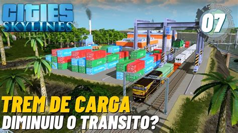 Construindo Ferrovia Esta Es Para Trem De Carga Cities Skylines