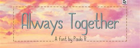 Always Together Font · 1001 Fonts