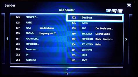 Sendersuche Und Sortierung Bei Samsung YouTube