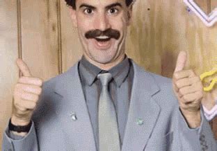 Borat GIF - Borat ThumbsUp - Discover & Share GIFs