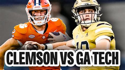 Can Georgia Tech Sneak Up On Clemson Clemson Vs Georgia Tech Preview