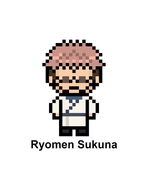 Ryomen Sukuna DR style pixel sprite by hokky1 on DeviantArt