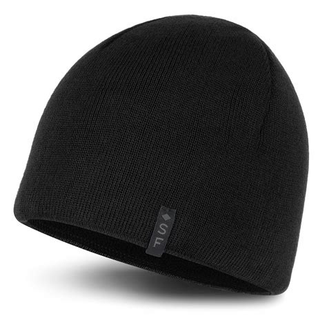 Czapka Zimowa Męska SABFIL Ocieplana Polarem Dwuwarstwowa Beanie