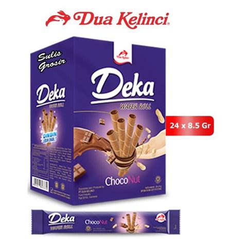 Jual Deka Wafer Roll Choconut 24 X 8 7 5 Gr Shopee Indonesia