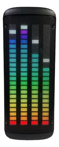 Bocina Grande Amplificada 2 X 8 Pulgadas Panel Multi Color Envío gratis