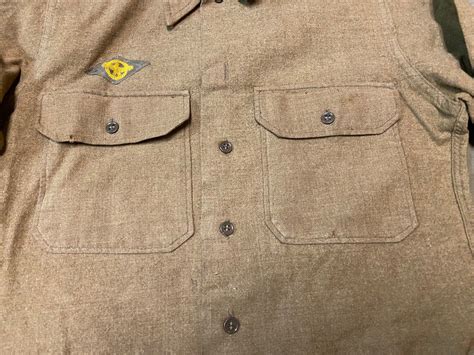 Original Wwii Us Army M1937 M37 Wool Combat Field Shirt Small 38r Ebay