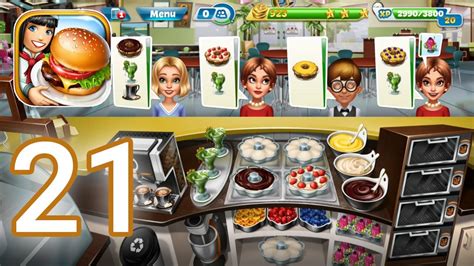 Cooking Fever Gameplay Walkthrough Part 21 Bakery Level 21 25 Completed Ios Android