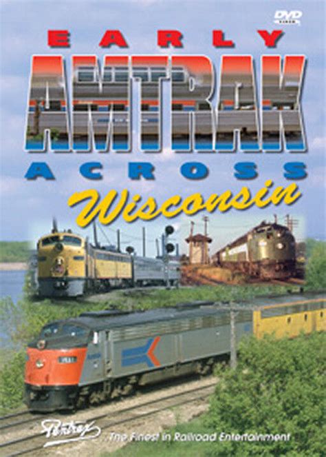 Early Amtrak Across Wisconsin Dvd Pentrex Hiawatha Empire Builder