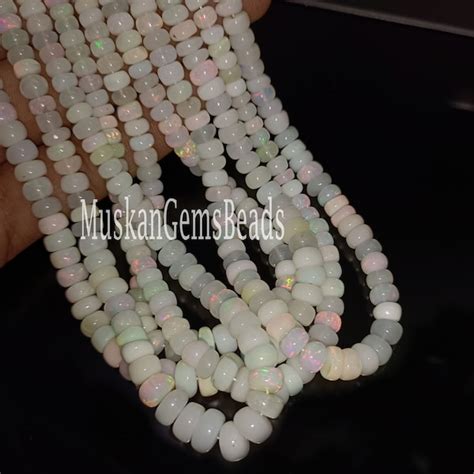 Ethiopian White Opal Beads Etsy