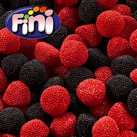 Mûres rouges et noires Fini Halal bonbon halal au fruits gelifié halal