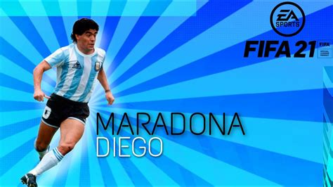 Diego Maradona Fifa 21 Youtube