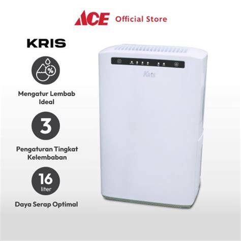 Jual Ace Kris 16 Ltr Dehumidifier Alat Pengatur Kelembapan Udara