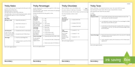 Gcse Ratio And Proportion Problem Solving Worksheets