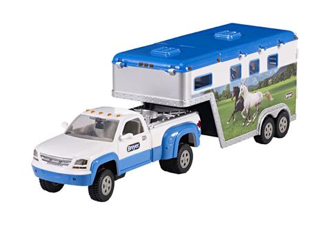 Truck & Gooseneck Horse Trailer - Toy Sense