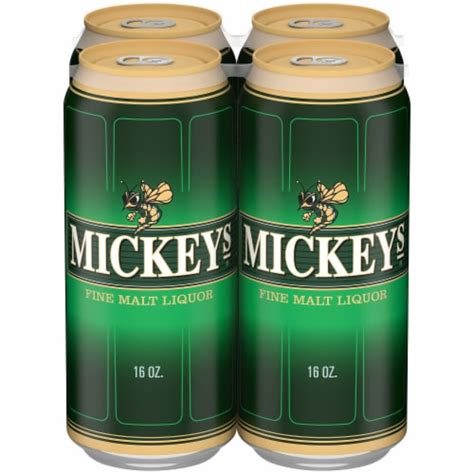 Mickeys Fine Malt Liquor Ale Beer Cans Fl Oz Frys Food Stores