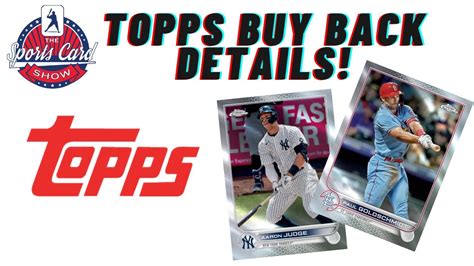 The 2022 Topps Buyback Program Details Opening 2022 Topps Chrome