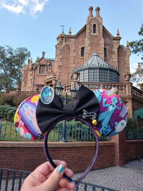 Haunted Mansion Mickey Ears Hitchhiking Ghosts Mickey Ears Magic