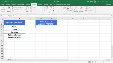 Comment Créer Une Liste Déroulante Sur Excel