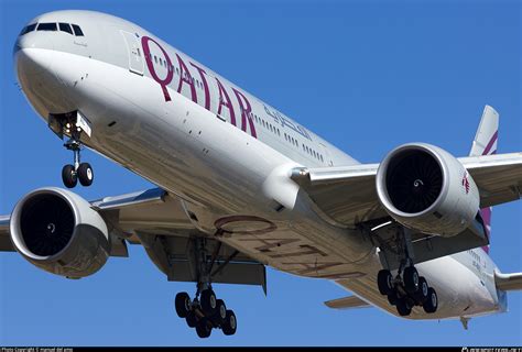 A7 BAL Qatar Airways Boeing 777 3DZER Photo By Manuel Del Amo ID