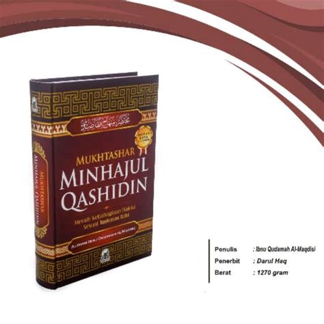 Jual Mukhtasar Minhajul Qasidin Buku Menggapai Kebahagiaan Dunia