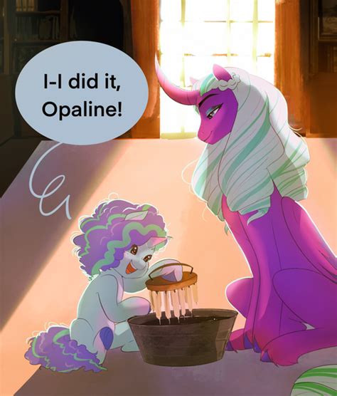 Safe Artist Aztrial Derpibooru Import Opaline Alicorn