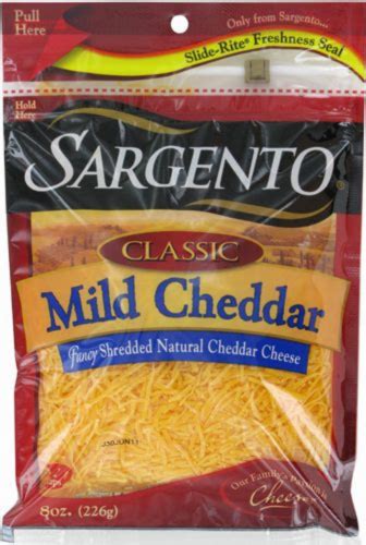 Sargento Off The Block Mild Cheddar Fine Cut Cheese Oz Ralphs