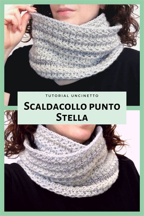 Scaldacollo Uncinetto Punto Stella Uncinetto Coprispalla A Uncinetto